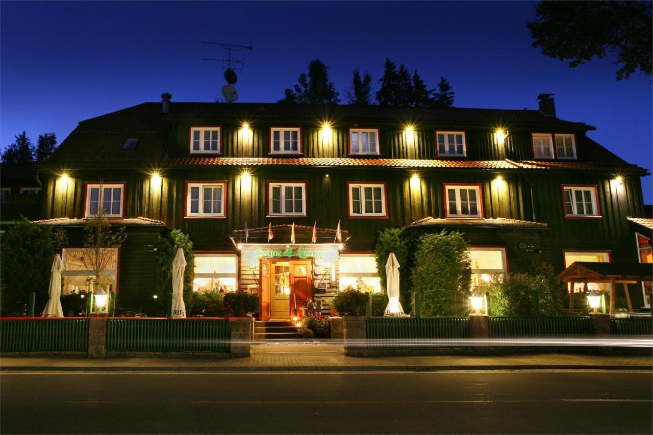 Hotel Gruene Tanne Mandelholz Elend Exterior foto